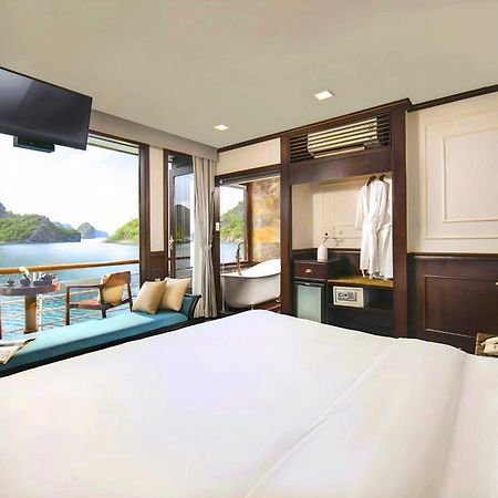 Hotel Amanda Luxury Cruise Hạ Long Exterior foto