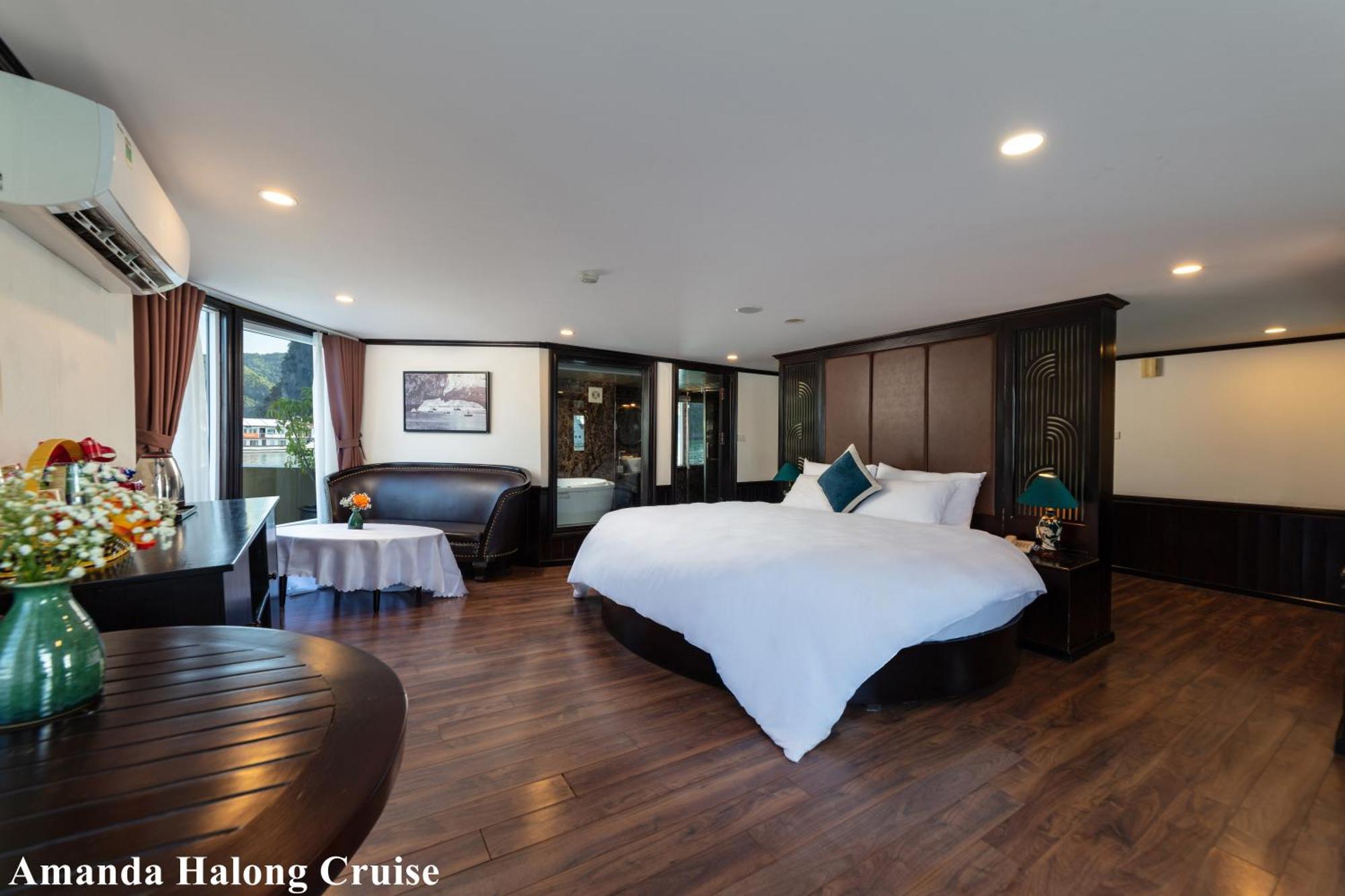 Hotel Amanda Luxury Cruise Hạ Long Exterior foto