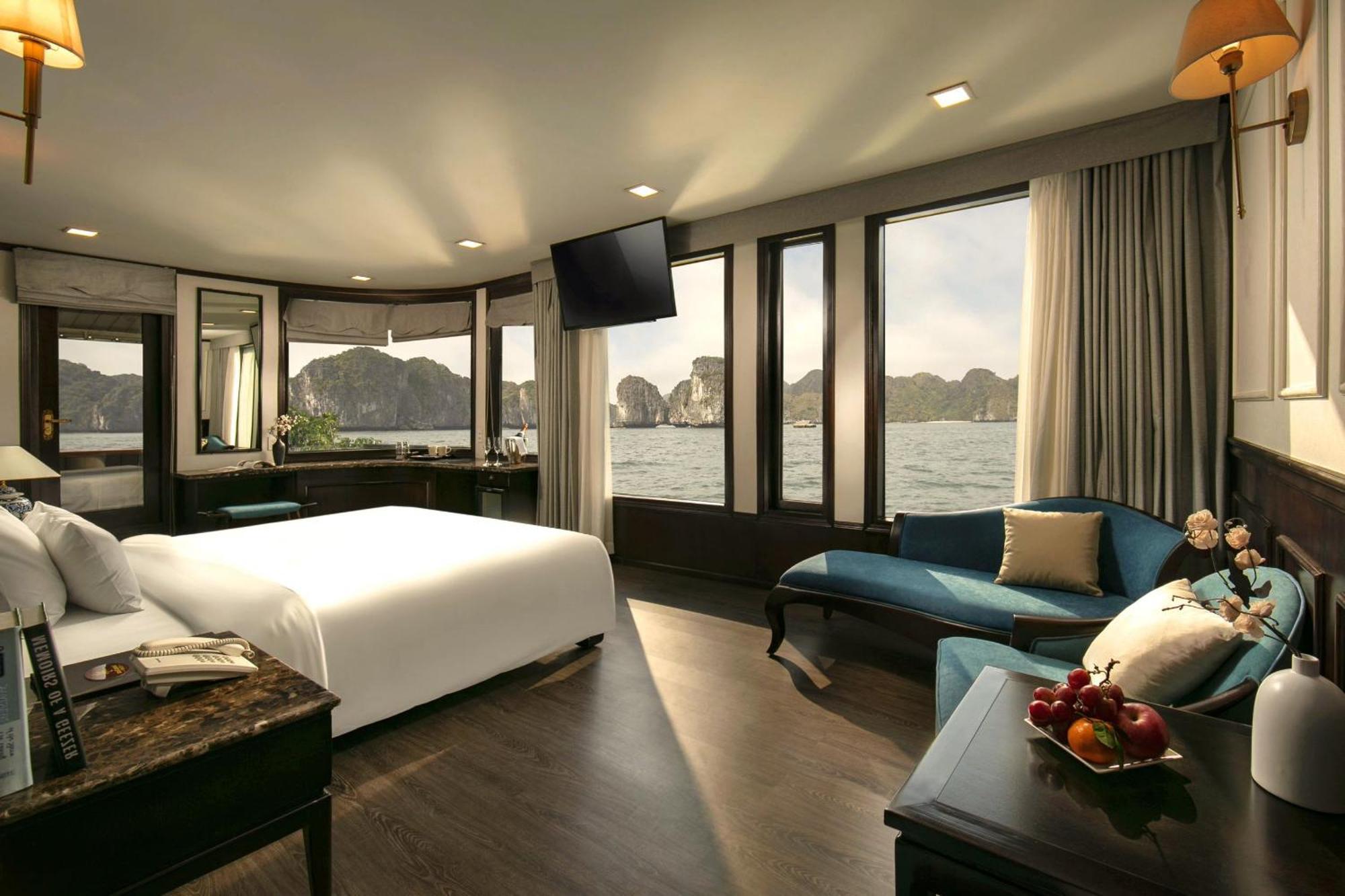 Hotel Amanda Luxury Cruise Hạ Long Exterior foto