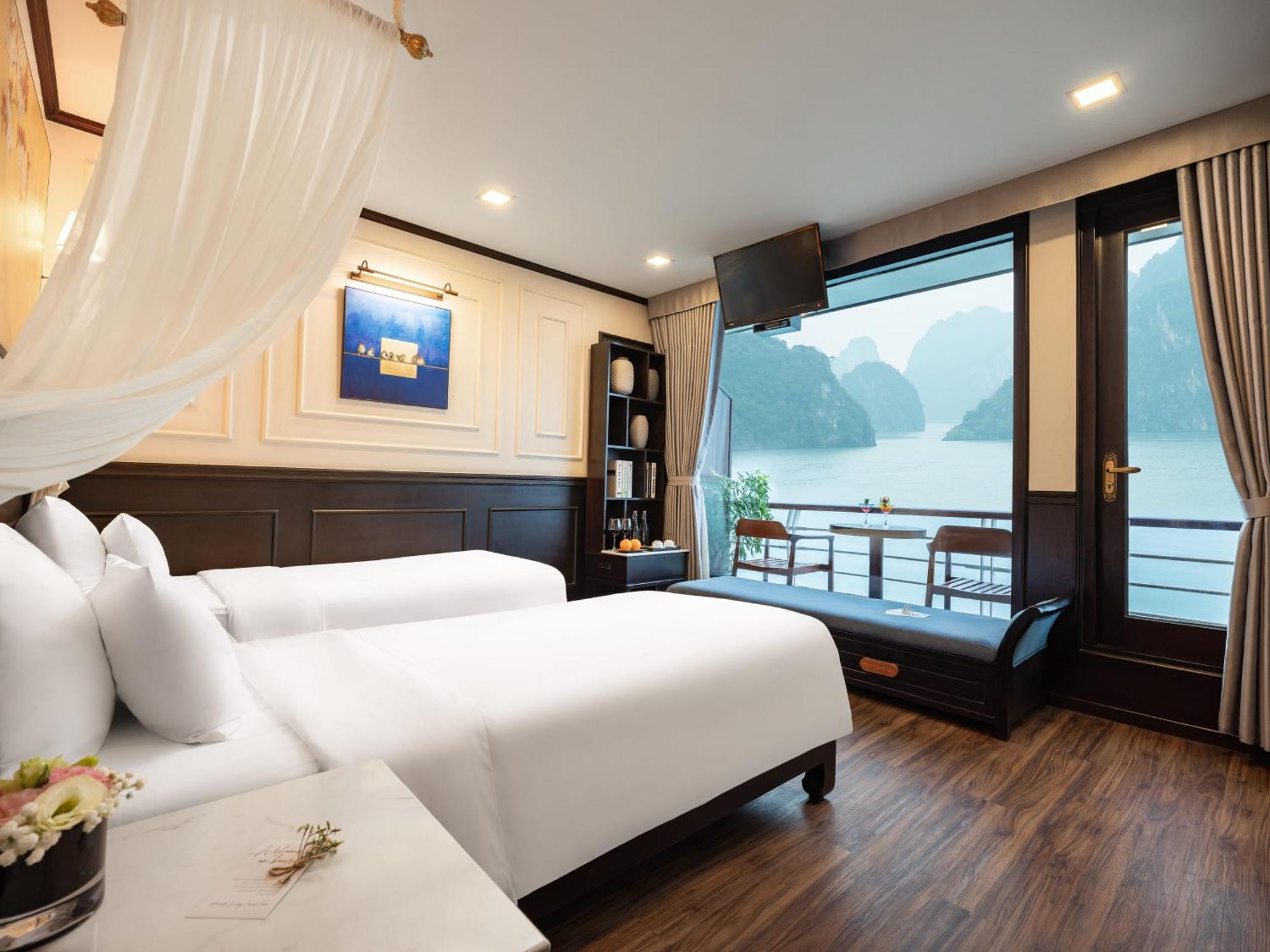 Hotel Amanda Luxury Cruise Hạ Long Exterior foto
