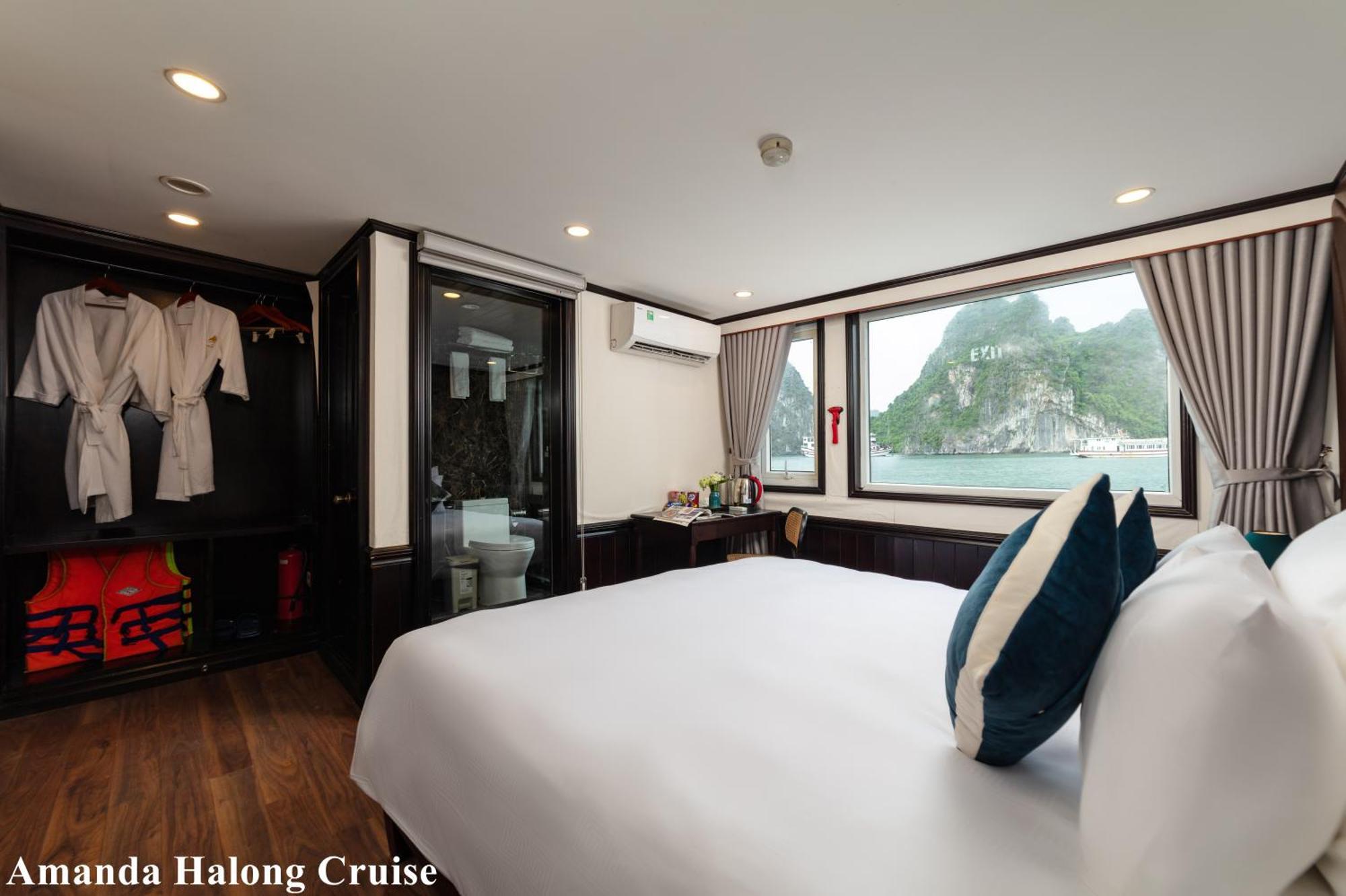 Hotel Amanda Luxury Cruise Hạ Long Exterior foto