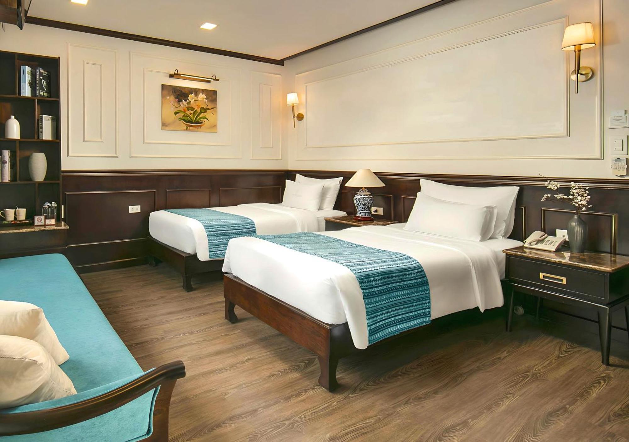 Hotel Amanda Luxury Cruise Hạ Long Exterior foto