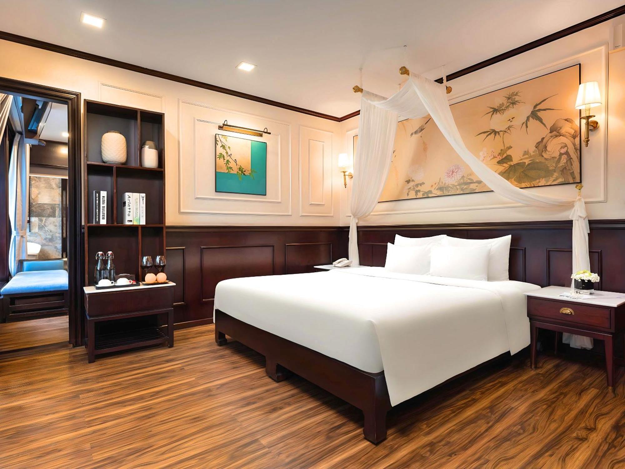 Hotel Amanda Luxury Cruise Hạ Long Exterior foto