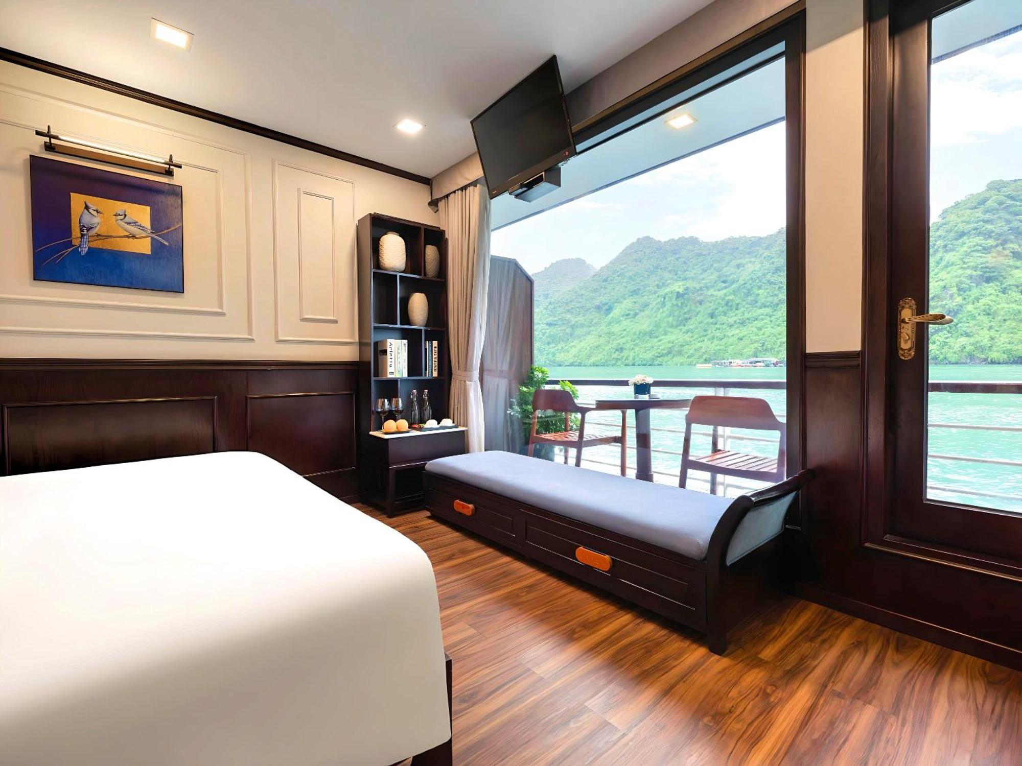 Hotel Amanda Luxury Cruise Hạ Long Exterior foto